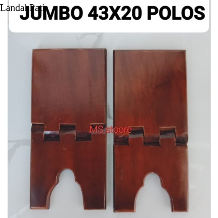 REKAL ALQUR'AN MOTIF POLOS JUMBO 20X43 Berkualitas