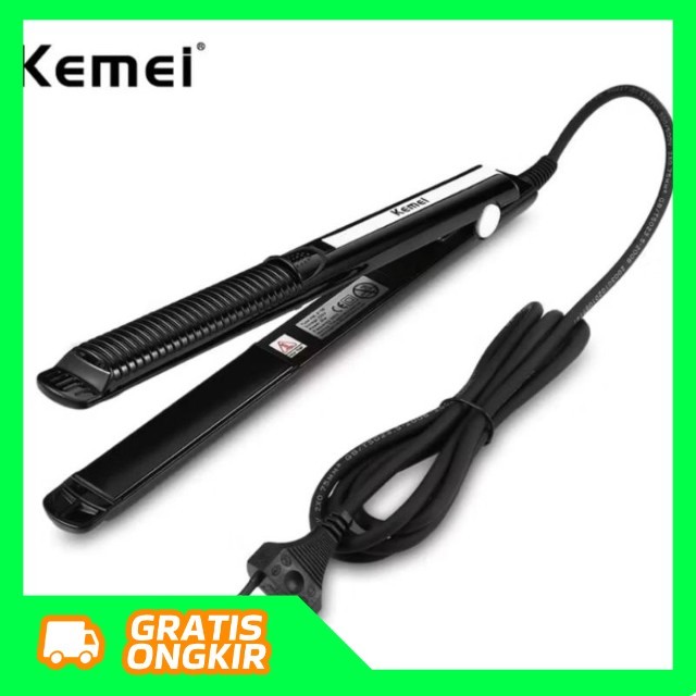 CATOKAN RAMBUT KEMEI ORIGINAL  2 IN 1 PELURUS DAN CURLY KEMEI-2139 / CATOKAN