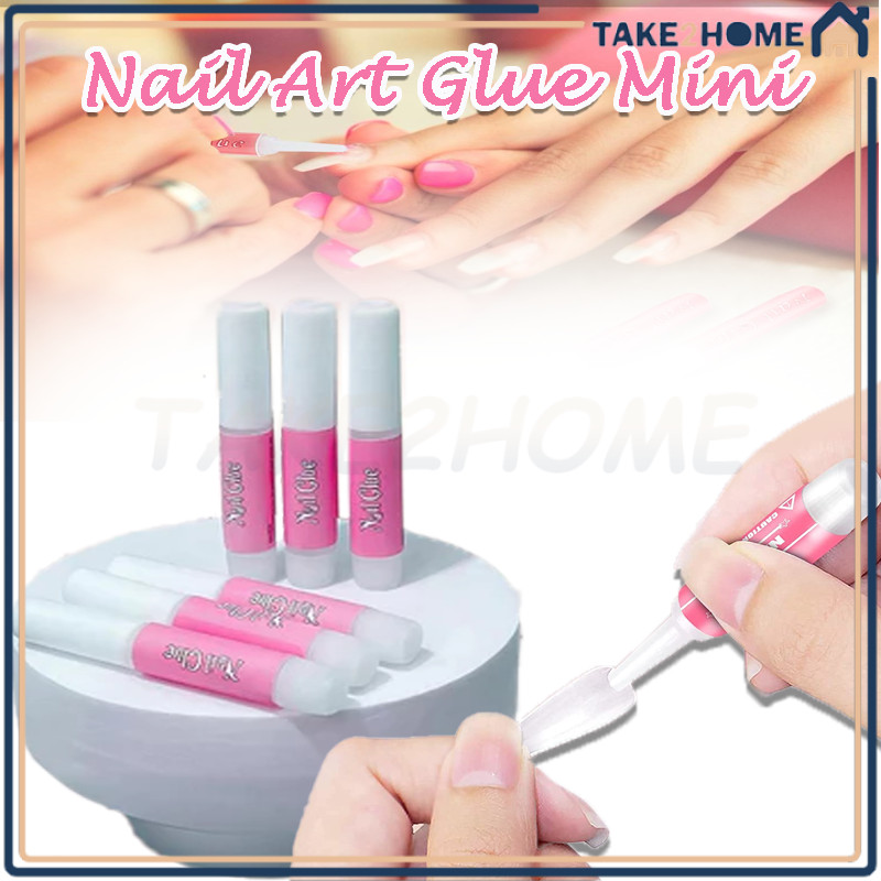 

Nail Art Glue Mini / Nail Art Cairan Penempel / Fake Nails Glue /Adhesive Nails Glue