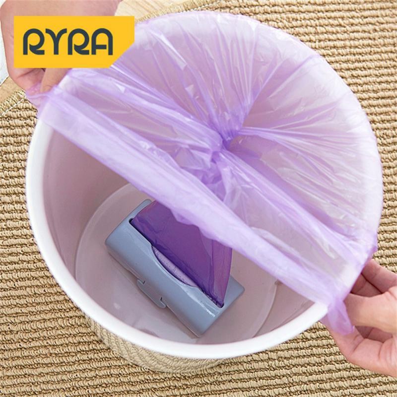 

Trash Bags Holder Wall-mounted Kitchen Garbage Bag Storage Box Durable Garbage Bag Dispenser Organizer Plastic Bag Container
