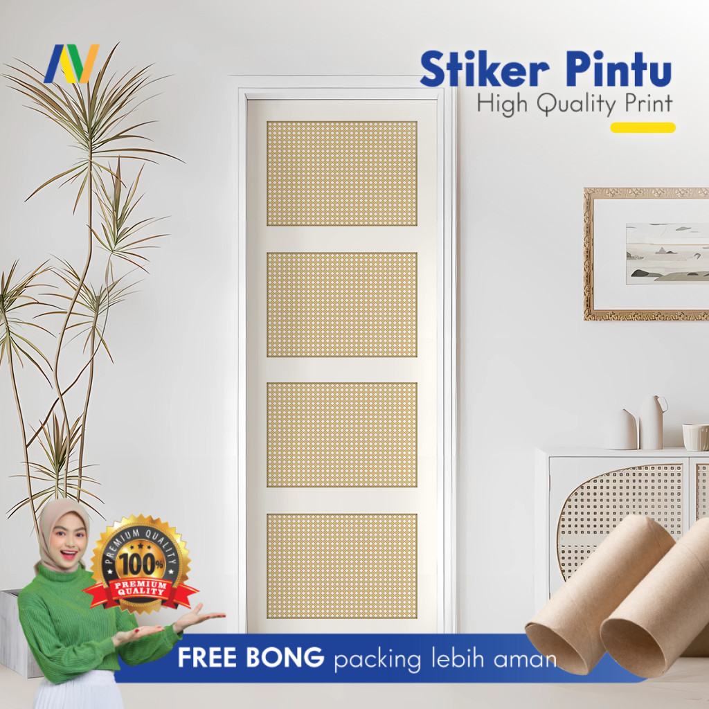 Terlaris Stiker Pintu Stiker Pintu Custom Stiker Pintu Motif Rotan 1 Stiker Pintu Gambar Rotan Kayu