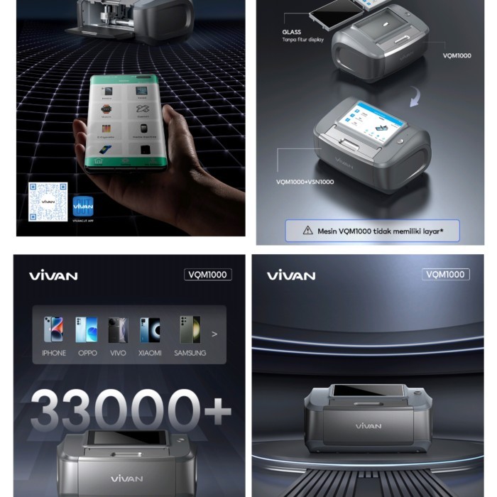MUMPUNG PROMO Vivan VQM 1000 Mesin Cutting Hydrogel TERLARIS