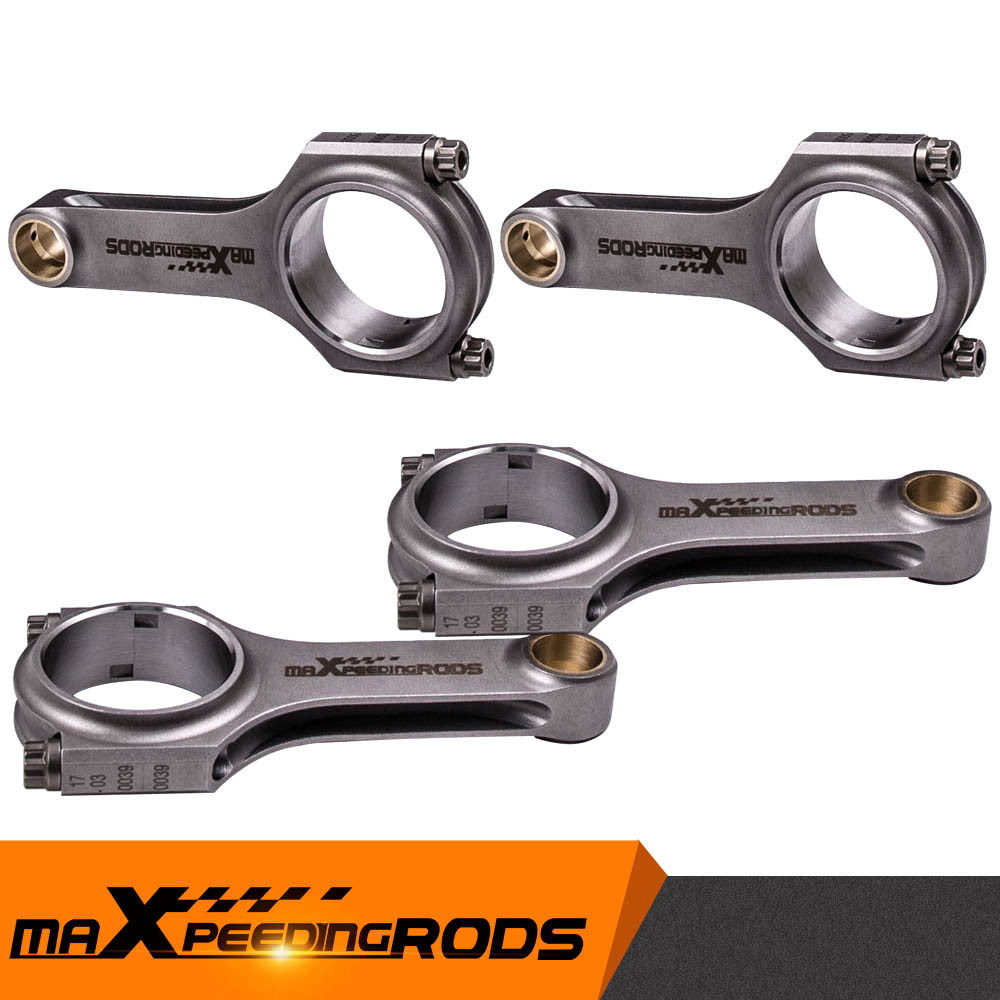 Forged Connecting Rod+Bolts for Toyota Starlet GT Turbo Glanza 4EFTE 4E-FTE 1.3L