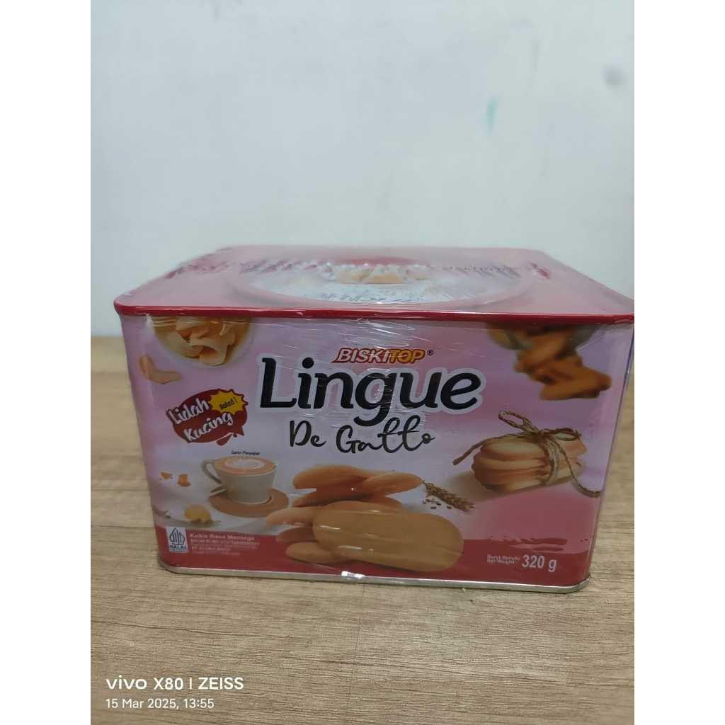 

BISKITOP LINGUE DE GRATTO / LIDAH KUCING - 320gr