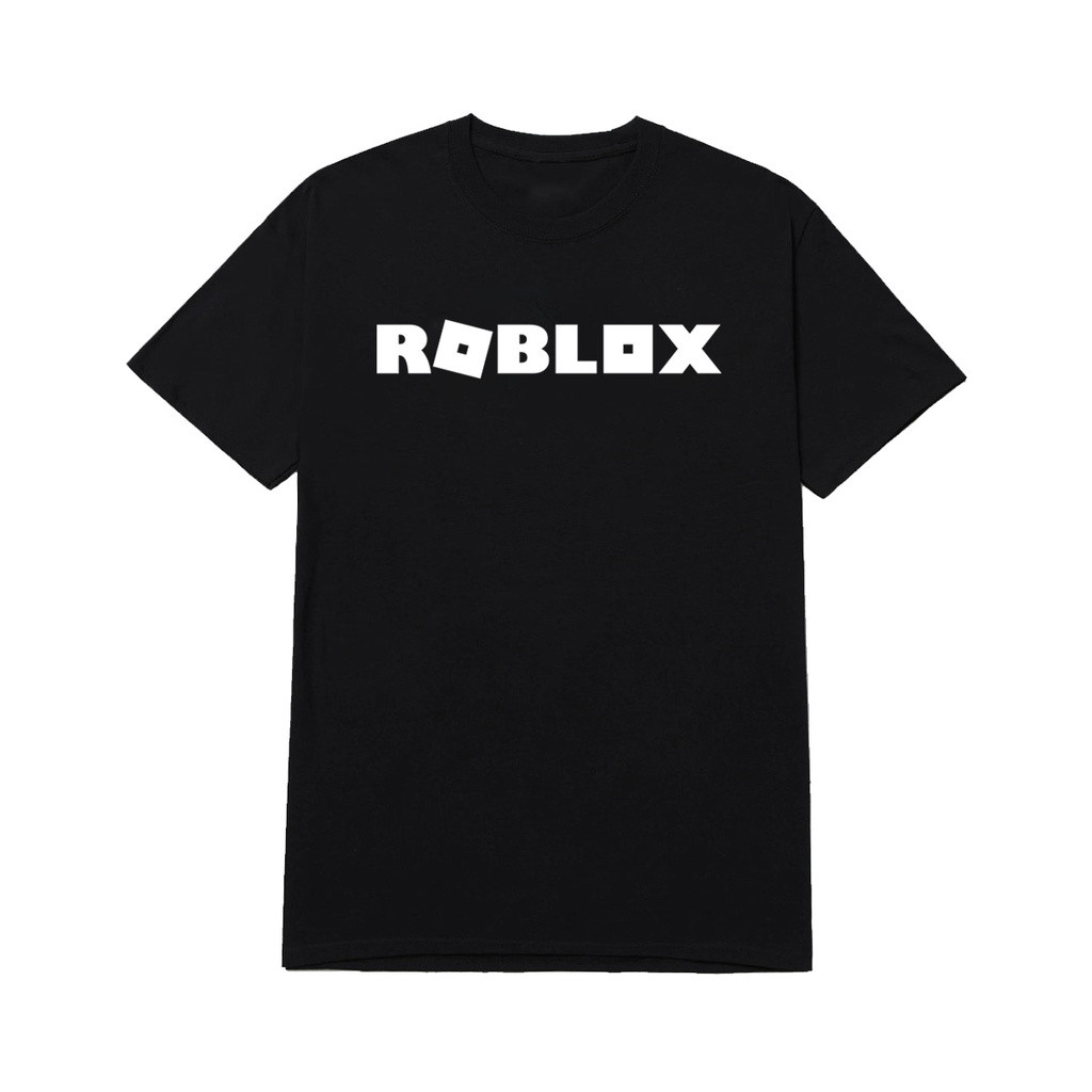 T-Shirt Kaos Baju skena cowok ROBLOX COTTON COMBED 30S CETAK Oversize Tren