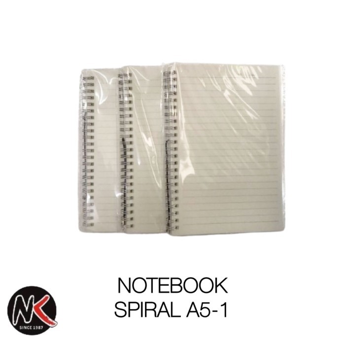 

Notebook Spiral A5-1/Buku Note Spiral