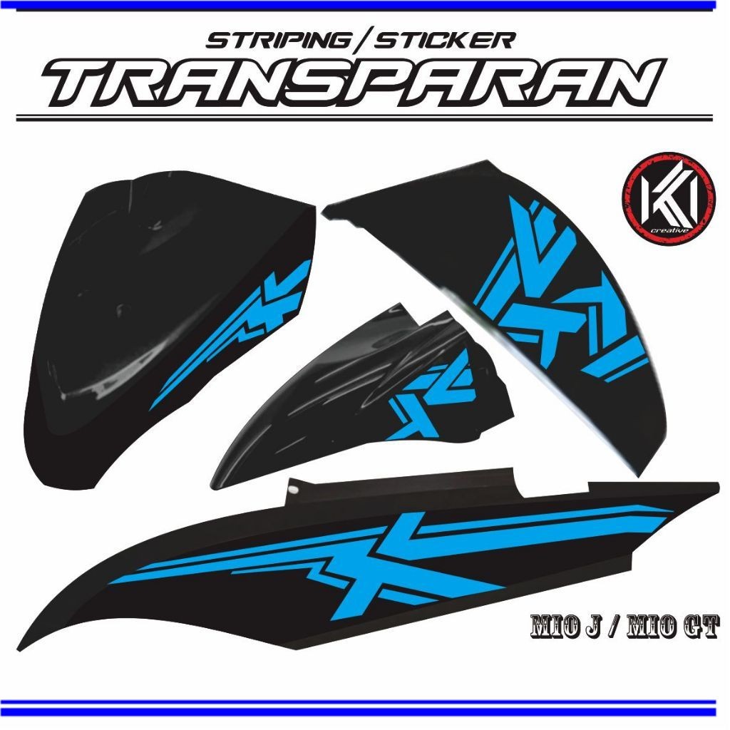 STRIPING STICKER NEW VARIASI SIMPEL VARIASI MOTOR MIOJ/GT LIST NEW SIMPEL DAN ELEGAN POLRT SIMPEL V2