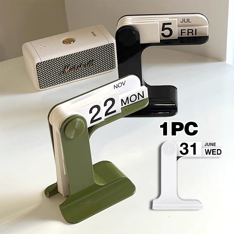 

Aesthetic Calendar / Table Calendar / Kalender Unik Vintage Kalender Dekorasi 17*9*16cm