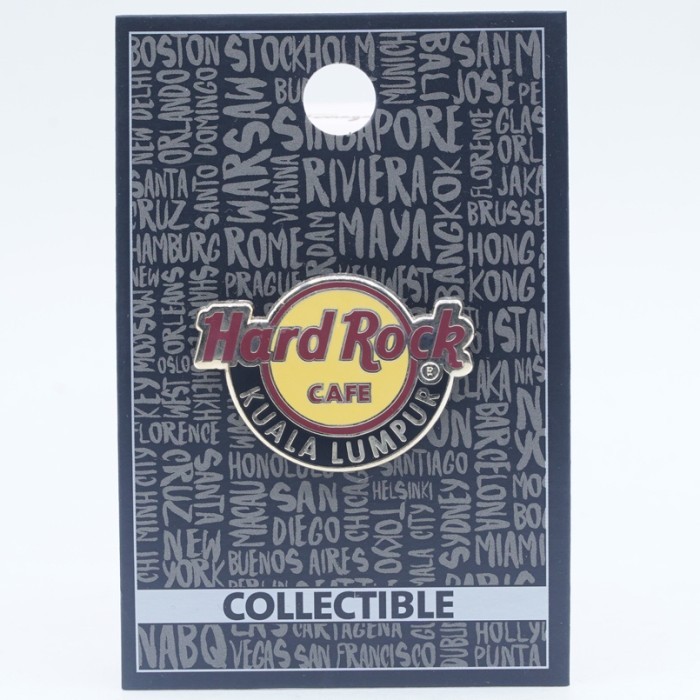 Hard Rock Cafe Pin Pins Kuala Lumpur Malaysia Classic Collectible Series Original Merchandise Collec