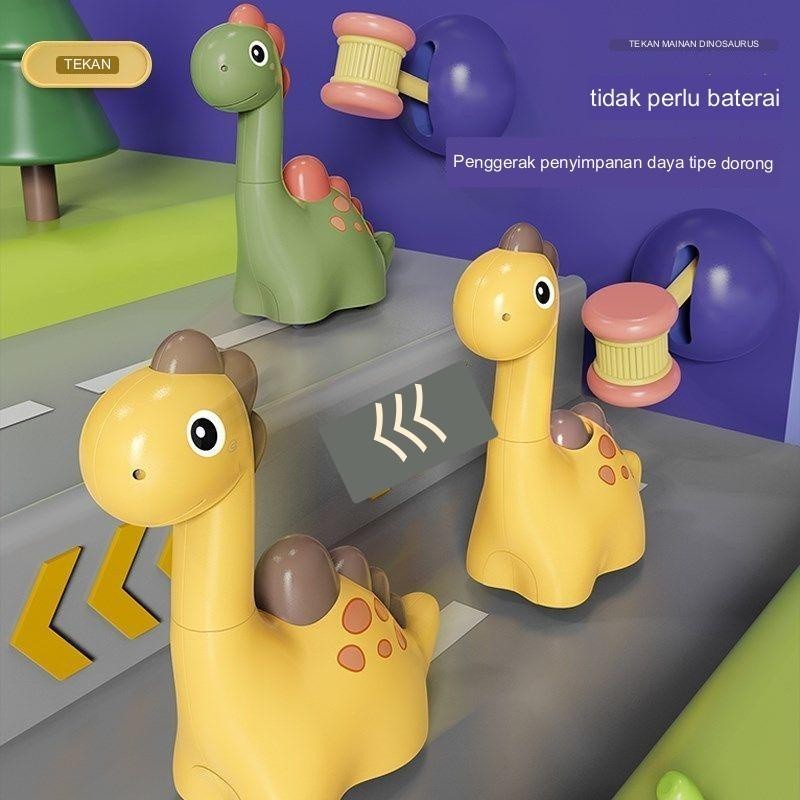 Dinosaurus Interaktif untuk Bayi/Bisa Digunakan Saat Merangkak/Mainan Viral TikTok/Desain Aman & Edu