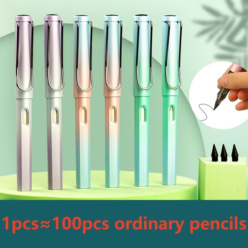 

Unlimited writing pencil Art Sketch Color Kawaii Infinity Pencils No Sharpening for Girl School Supplies Stationery Gifts Pens