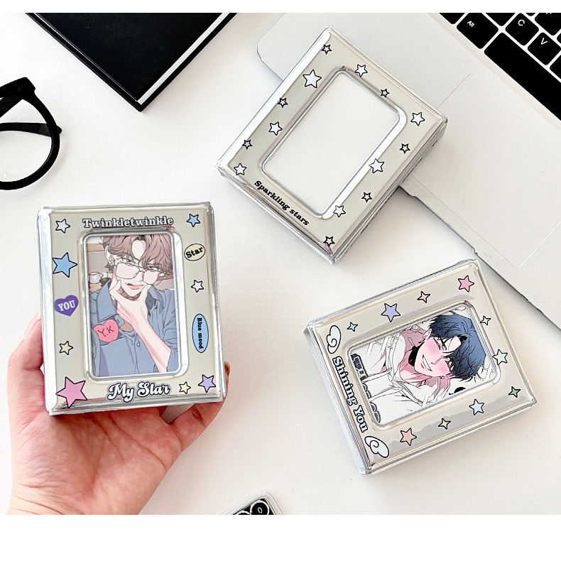 [GAMGAM] 20P Twinkle Silver Series Kolbuk Photocard Album KPOP Colbook  Tempat pc kolbuk kpop korea