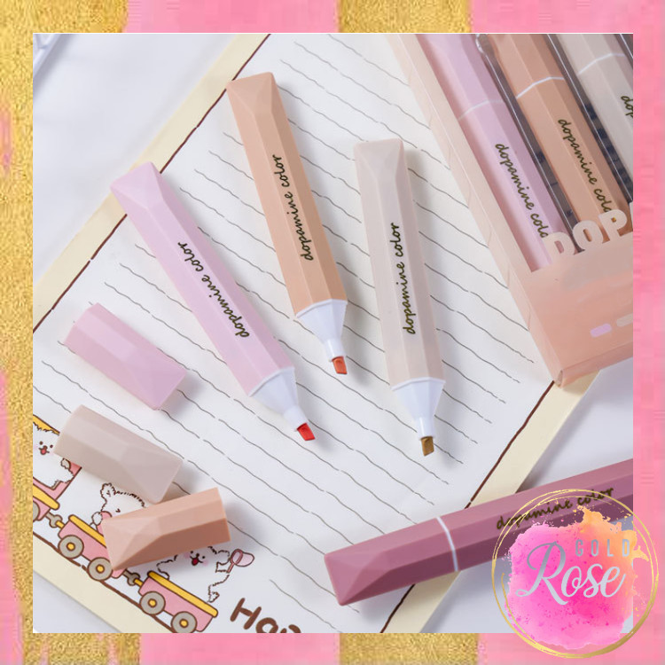 

ℛ - S6588 Set Stabilo Isi 4 PCS / Journal Maker Pen / Stabilo Warna Macaron Pastel / Highlighter Pen 4 in 1 / Highlighter Aesthetic