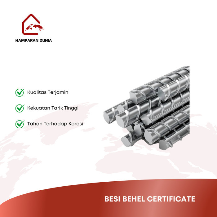 BESI BEHEL CERTIFICATE - (8mm, 10mm, 12mm)