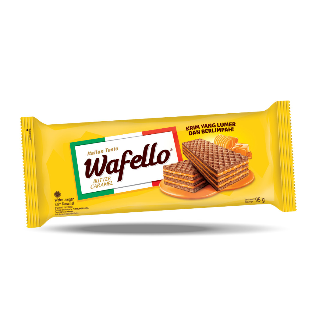 

Wafello Wafer Italian Butter Caramel Big Pack