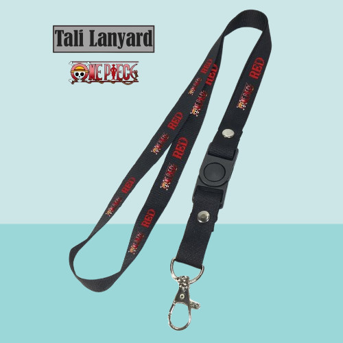 

TALI LANYARD ONE PIECE RED - TALI ID CARD ANIME ONE PIECE GEAR GANTUNGAN KUNCI GANTUNGAN FLASHDISK GANTUNGAN NAMETAG TALI LANYARD BEST SELLER COD