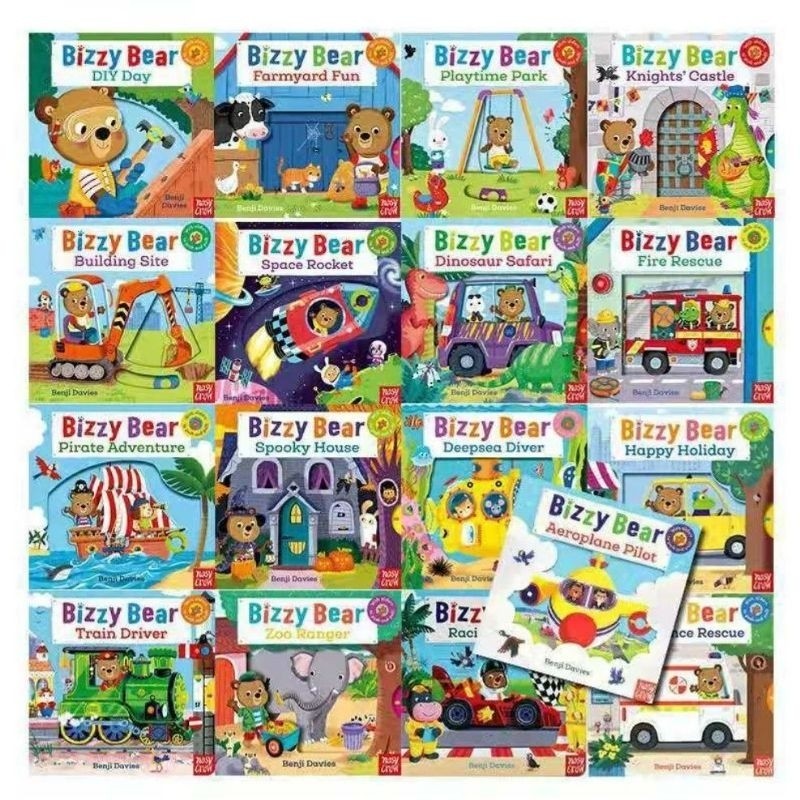 [PS] Buku Bizzy Bear Boardbook