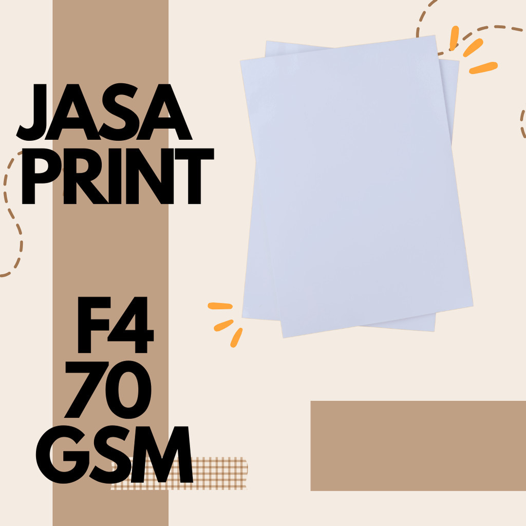 

JASA PRINT F4 70 GSM