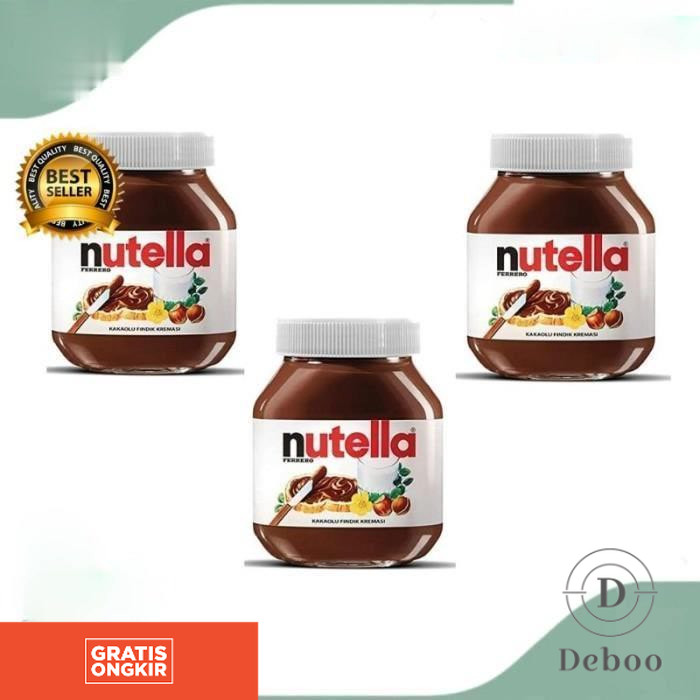 

Nutella Hazelnut Spread Selai Kacang Coklat 680g Original