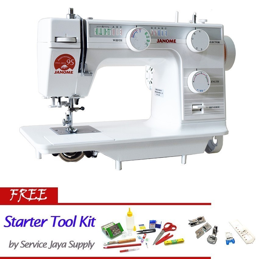 JANOME 7220 - Mesin Jahit Janome 7220 - Body Full Besi (Semi Portable)