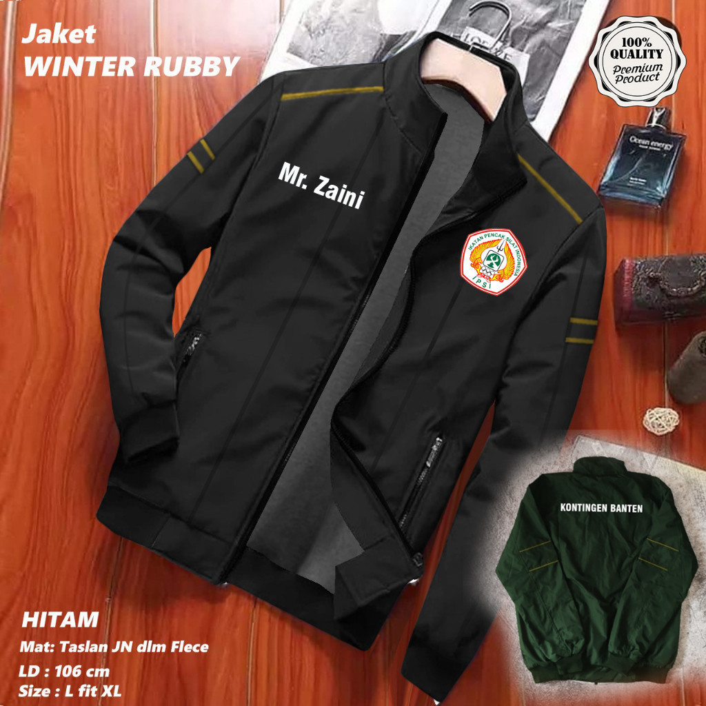 Jaket Custom IPSI Ikatan Pencak Silat Indonesia | Free Nama dada