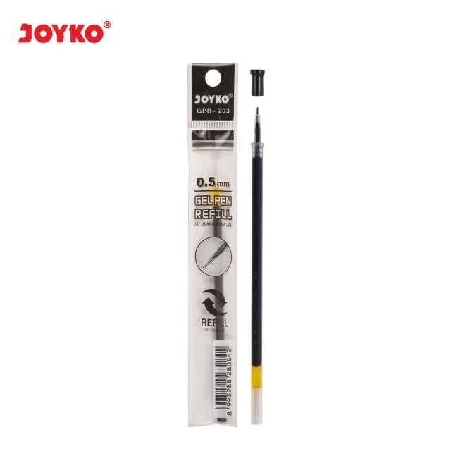 

Refill Pen Gel Joyko GPR-203 0.5 mm / Gel Pen Refill / Isi Ulang Pen / Isi Pulpen Joyko