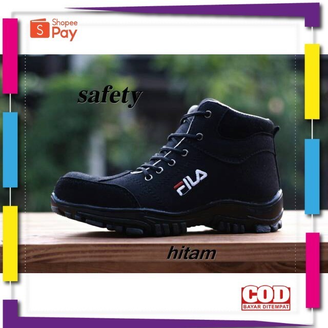 UKURAN SIZE 37 38 39 40 41 42 43 44 45 / SEPATU PRIA SEPATU COWOK SEPATU KERJA SEPATU SAFETY SEMI BO