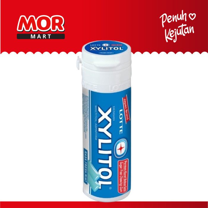 

LOTTE Xylitol Gum Mini Bottle Fresh Mint 27.55gr