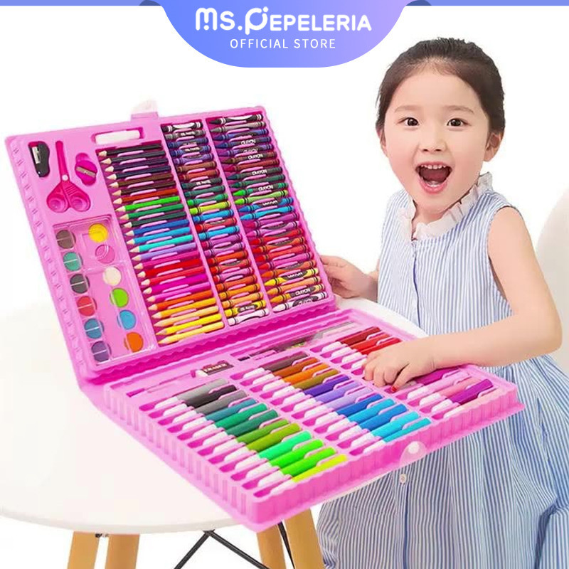 

Oil Pastel Crayon 150 Macam Warna Set Koper 150 in 1 Cocok Untuk Warna set/Cocok Untuk Anak Sekolah-Ms.Pepeleria