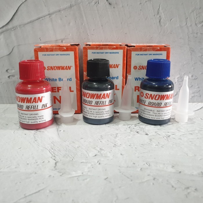 

Promo- Tinta Snowman Whiteboard - Hitam
