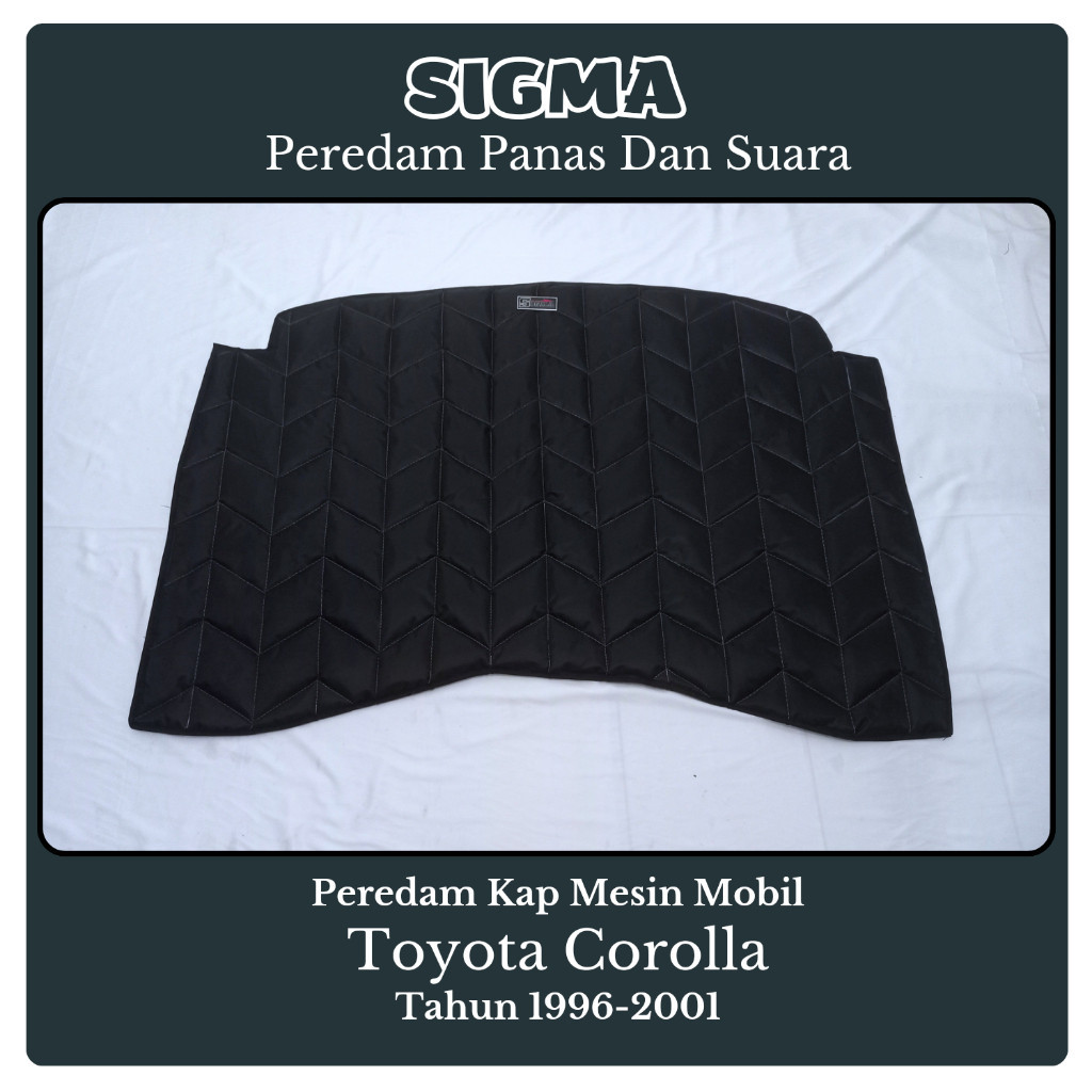 All New Corolla Tahun 1996-2001 Peredam  Kap Mesin Mobil