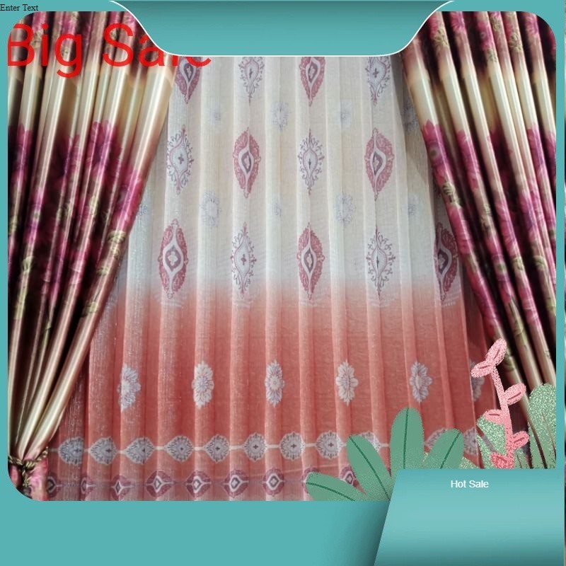 Vitrase Gorden Motif Warna-fitrase Gorden Putih Polos