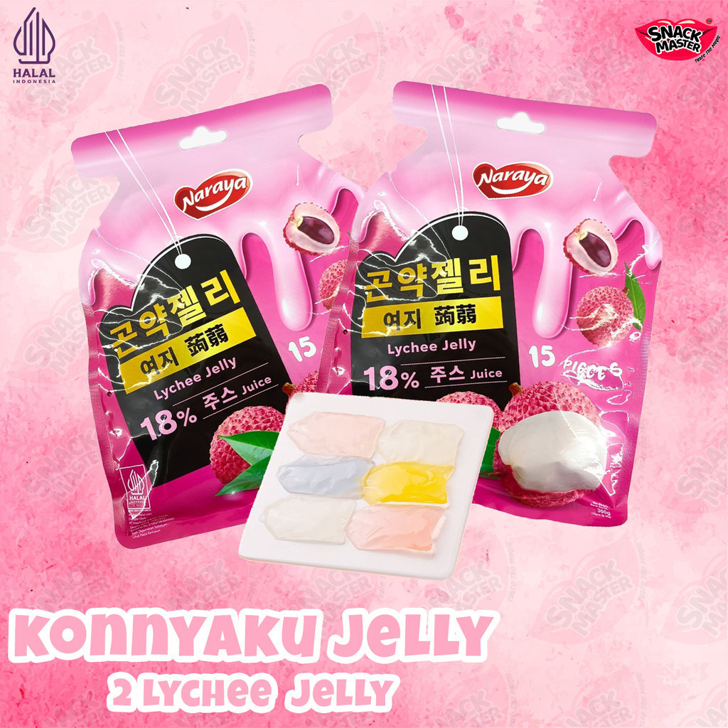 

Naraya Premium Jelly - Assorted Flavors Pack | Refreshing & Delicious | Perfect for Snacks & Desserts