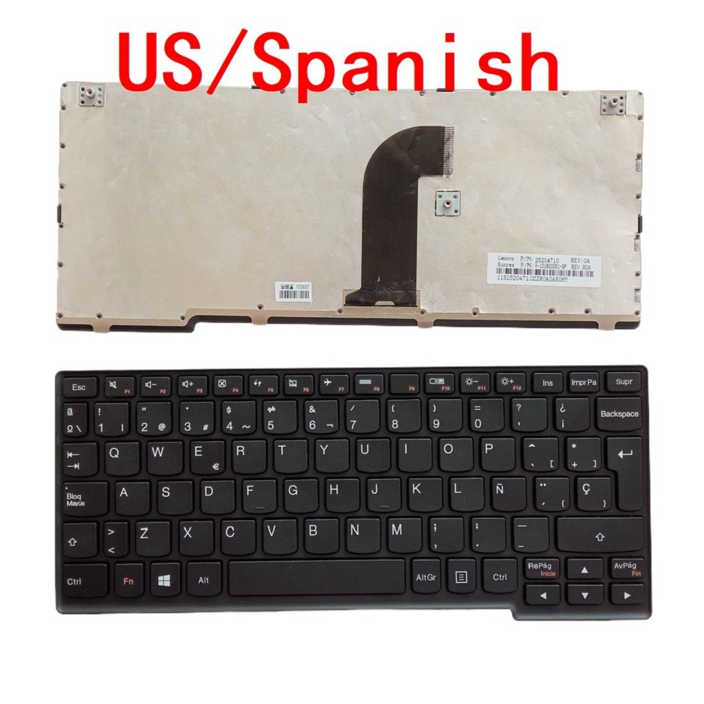 PREORDER New US Spanish Laptop Keyboard For Lenovo YOGA11-ITH YOGA11-TTH YOGA11 YOGA 11 Notebook PC 