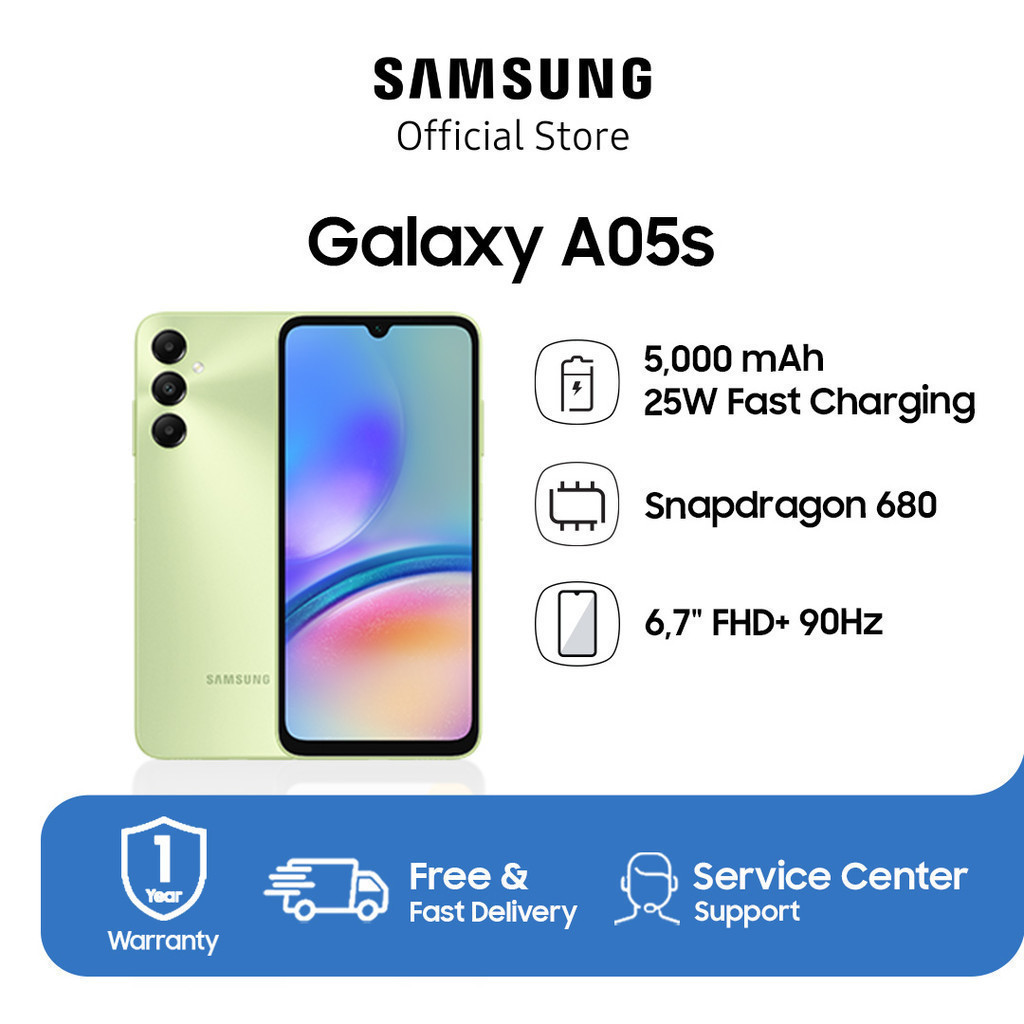 Samsung Galaxy A05s 6/128GB - Light Green