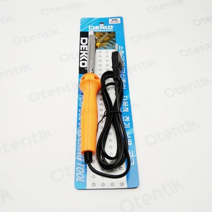 TR34ED DEKKO SOLDERING IRON 60W - DEKO ALAT SOLDER 60 W - SOLDERING - PATERI - PATRI
