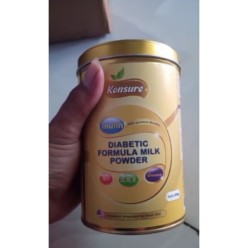 

ORIGINAL 100% Konsure Susu Import USA Mengatasi Diabetes Dan Kencing Manis