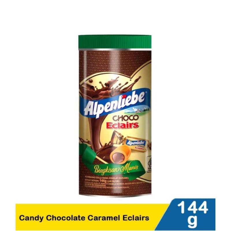 

Alpenliebe Candy Chocolate Caramel Eclairs 144Gr