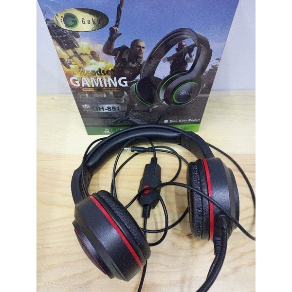 headphone hf gaming bando earphone gaming