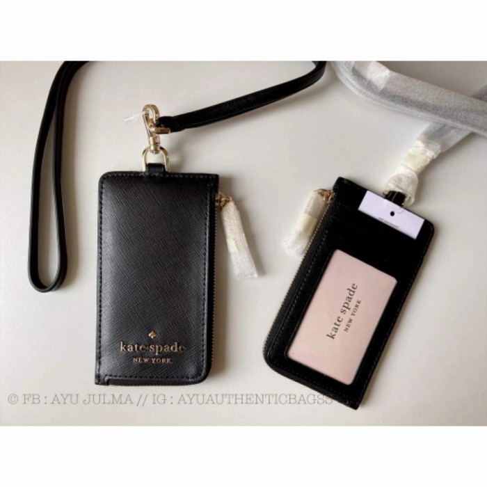 

Kate Spade Staci Lanyard Black