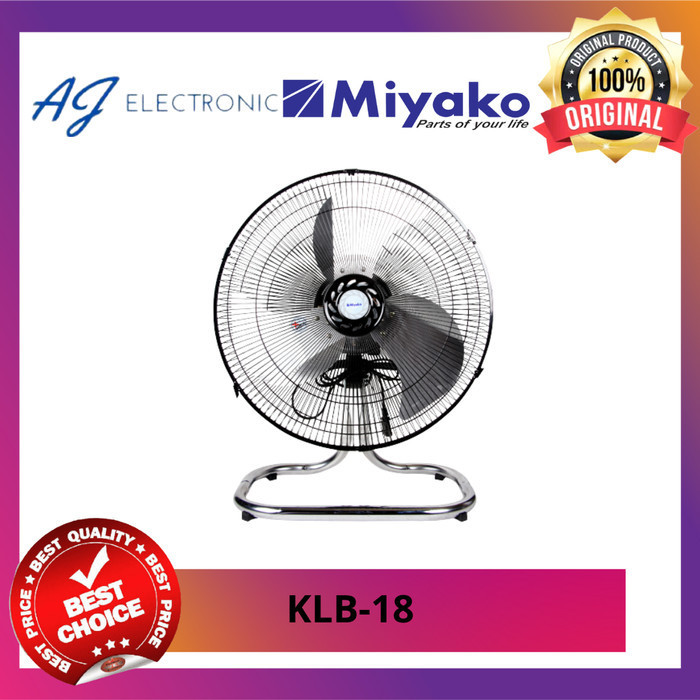KIPAS ANGIN MIYAKO KLB-18 / KLB18 , kipas angin tornado 18 Inch