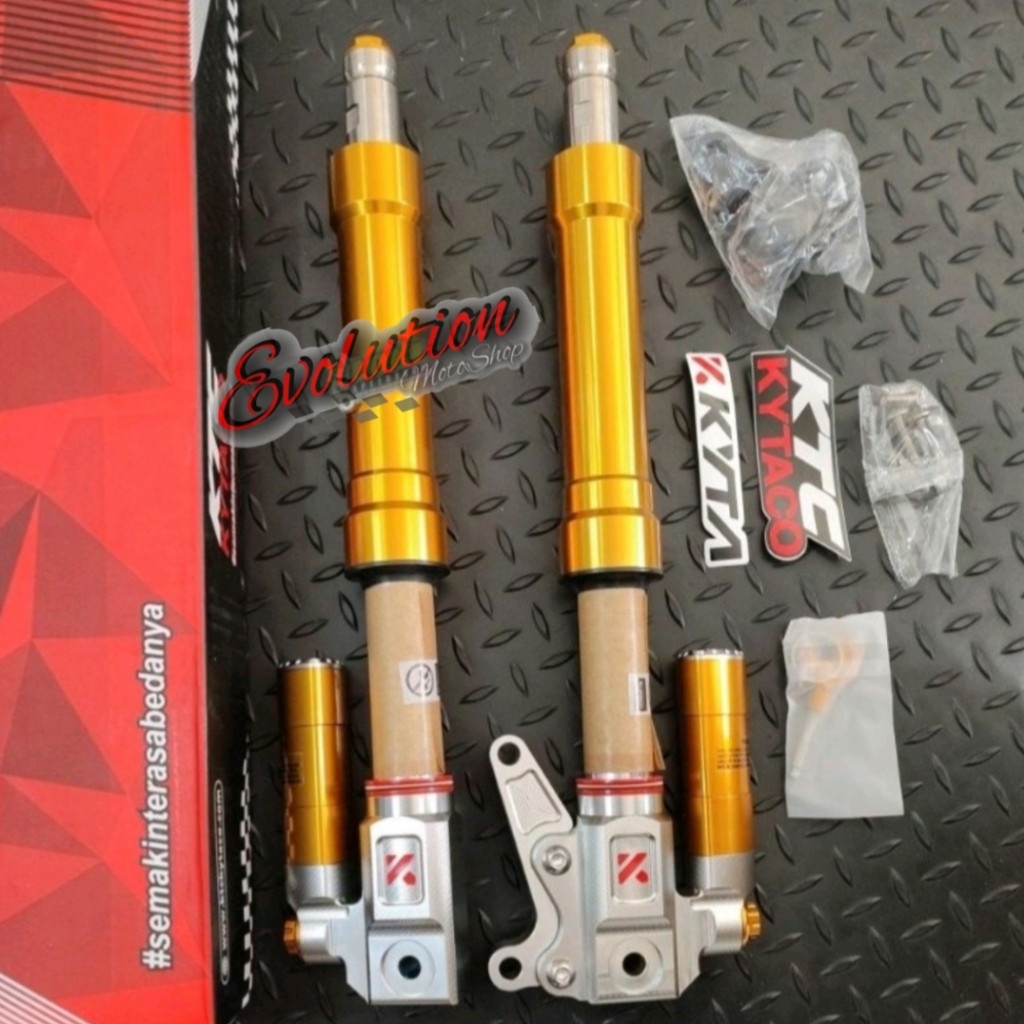 Shock depan KTC KYTACO UP SIDE DOWN SHOCK USD FAZZIO - MIO - XEON - M3 - MIO J - FINO115