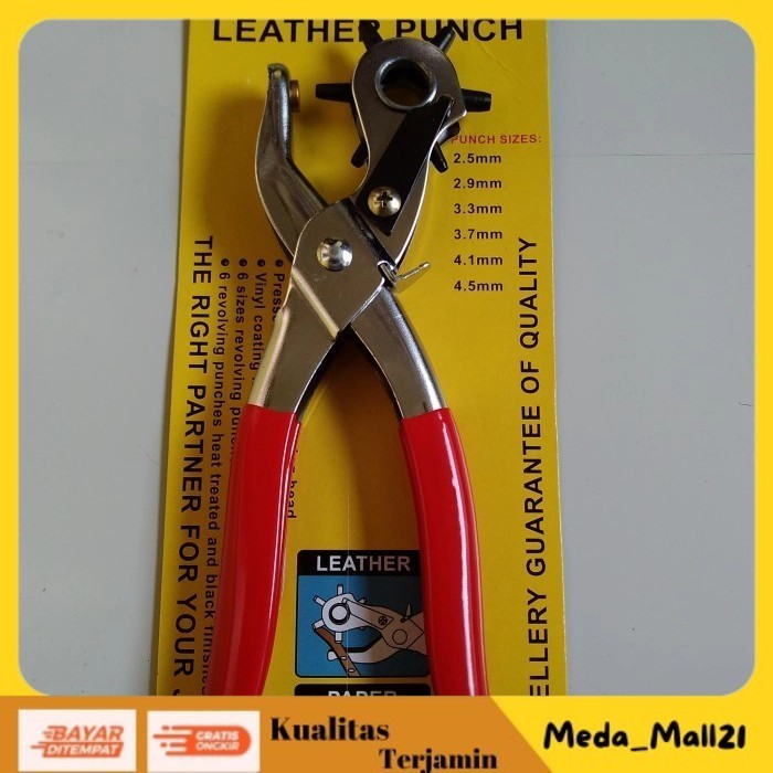 

[BEST QUALITY] PROMO Pembolong Sabuk Ikat Pinggang / Pelubang Kulit /Samak COD