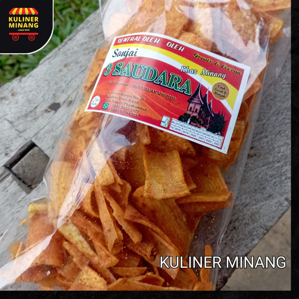 

Keripik Talas Balado 3 Saudara 250g Enak