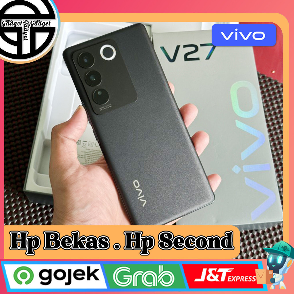 Vivo V27 5G Ram 8 Rom 256GB Second Original Resmi Indonesia