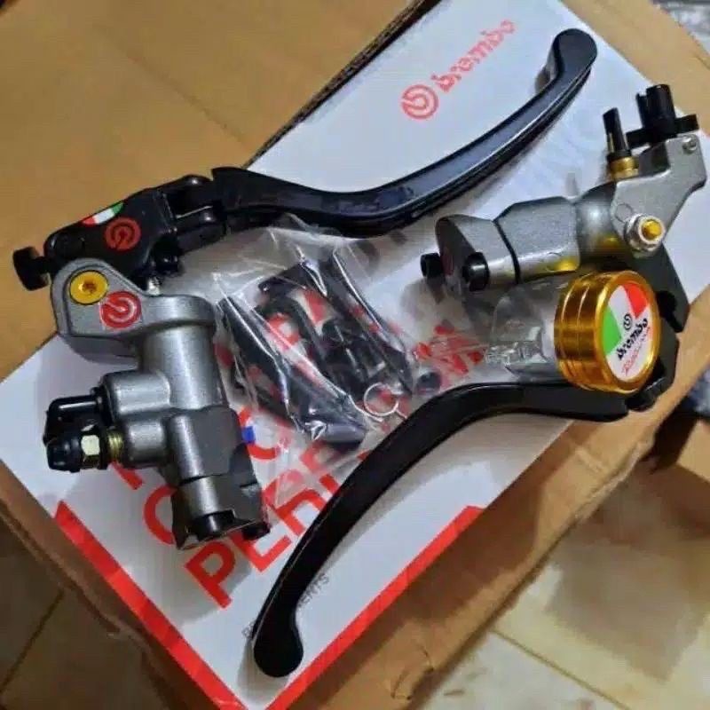 [ FURMOTOR ] MASTER REM SET HANDLE KIRI KANAN 1 TABUNG ASSY MOTOR MASTER REM BEBEK SPORT MATIC METIC