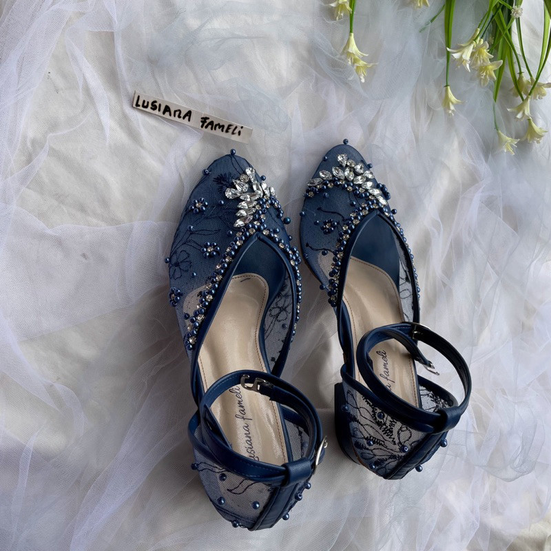 𝑳𝑼𝑺𝑰𝑨𝑵𝑨 𝑰𝑹𝑬𝑵𝑬 𝑰 sepatu pengantin hak tahu model platfoam sandal pesta acara formal bride shoes konda