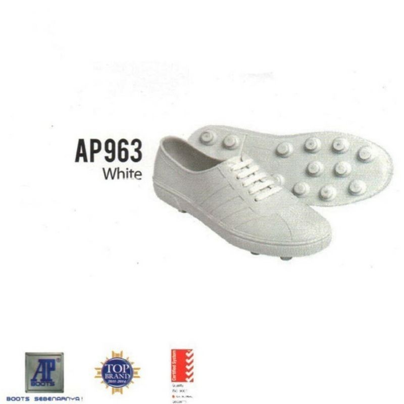 AP 963 Putih. AP Pul sepatu sawah bola