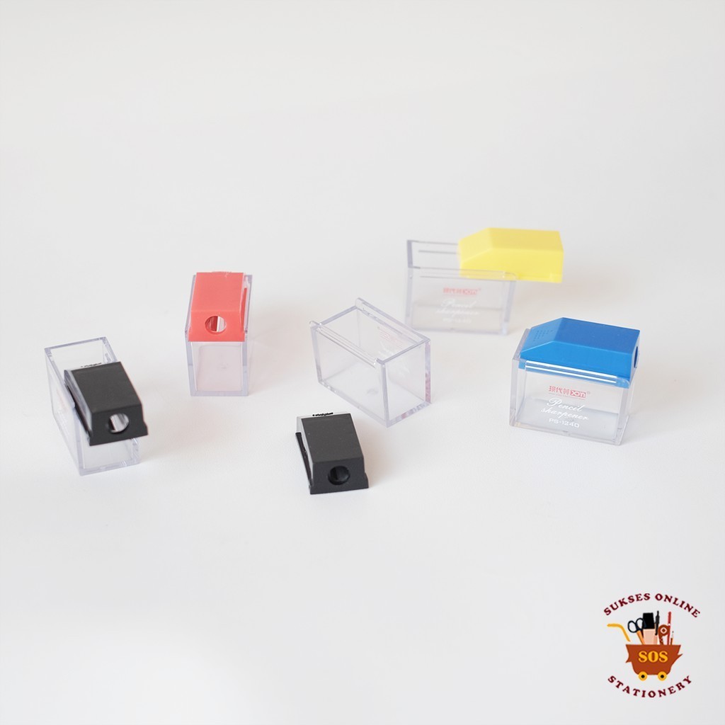 

MJ Peruncing Polos 1 Lobang Tipe B / Serutan Pensil / Rautan