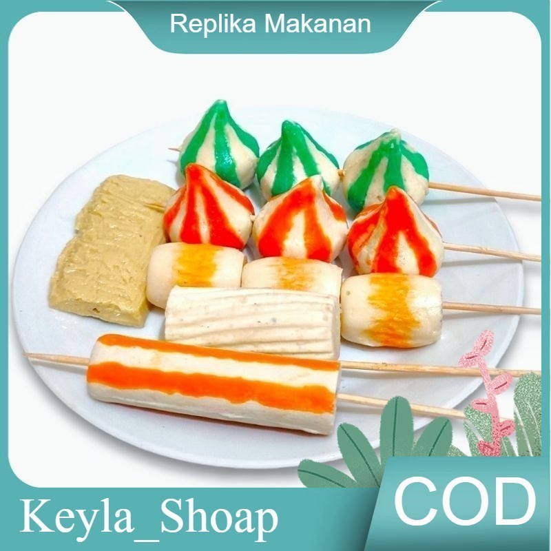 Replika makanan Frozen food ( paket lengkap) 1 set 6pcs / dummy makanan / Mainan anak / Edukasi anak